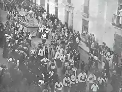 Procesión Corpus Christi Ciudad Real 1912