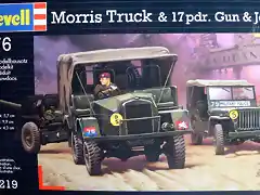 Revell - Morris Truck y 17 pdr.Gun y Jeep - 1-76