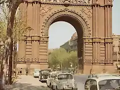 Barcelona P? Lluis Companys Arco del Triunfo 1966 (2)