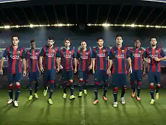 FC Barcelona 14-15 Home Kit (1)