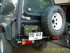 3)_rear bumper with swing