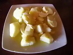 Papas en vinagreta