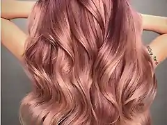 Tendencias y Estilos para Tintes Rosegold Moldeado Ombre