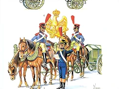 Guardia Imperial Tren de Artilleria 1800-1815.