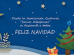 FELIZ NAVIDAD SOMOS ALBOJENSES+