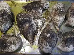 Pollo asado con tomillo