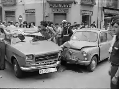 Vitoria Gasteiz - Unfall, Fueros-Ecke Ortiz de Z?rate, 1974