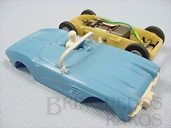 Corvette azul chasis caja blanco Corvette azul chasis caja blanco