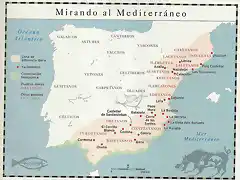 Mapa influencia Iberica 300 a C.