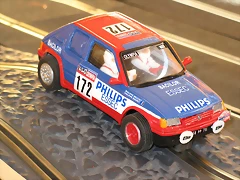 raid-1985-paris dakar-172-peugeot 205 raid-1985-paris dakar-172-peugeot 205