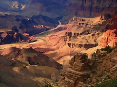 Eternal Landscape, Desert View, Grand Canyon National Park, Arizona Eternal Landscape, Desert View, Grand Canyon National Park, Arizona