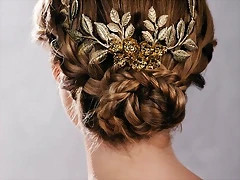 Peinados Griegos y Romanos con Trenzas Cabra Peinados Griegos y Romanos con Trenzas Cabra