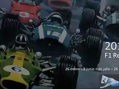 cartel 2018 F1 Retro