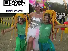 bailarinas samba batucada, circo musica contactar musica mkcirco@gmail.com tel. 7253510 (27)