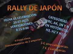 rally de japon