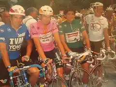 GIRO 1990-ANDERSEN-BUGNO-CHIAPUCCI-POULNIKOV.