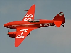 De Havilland DH-88 'Grosvenor House' in color