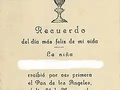 Primera Comunion-ao 1951