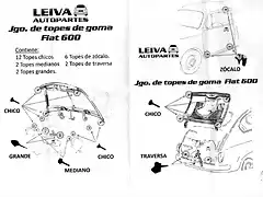 topes goma fiat 600020