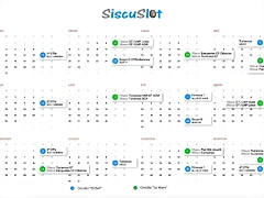 Calendario SiscuSlot 2017 Calendario SiscuSlot 2017