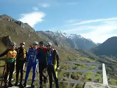 grupo en el mirador