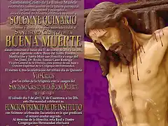 CARTEL QUINARIO BUENA MUERTE 2014