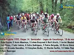 Perico-Vuelta1992-Lagos-Montoya-Farf?n-Etxabe-Parra