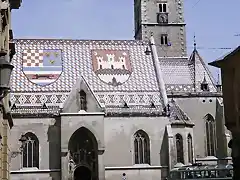 Zagreb - Markuskirche,  1965