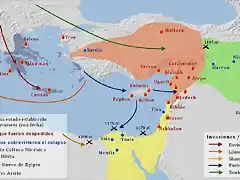 mapa-que-muestra-las-ciudades-que-cayeron-debido-a-los-ataques-de-los-pueblos-del-mar