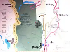 Mapa Lago Escondido