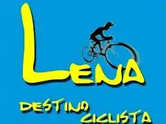 LOGO LENA DESTINO CICLISTA