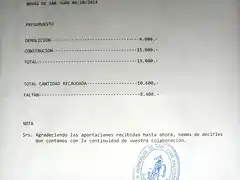 19, presupuesto, 6 octubre 21014