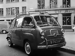 London - Fiat 600 Multivan, Taxi, 1963