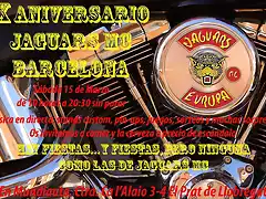X Aniversario Jaguars MC Barcelona