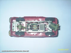 Corvette rojo chasis aluminio 2 Corvette rojo chasis aluminio 2