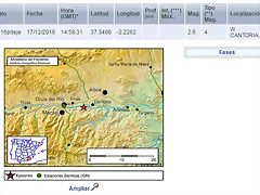 TERREMOTO CANTORIA