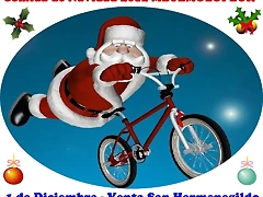 ciclista navidad ciclista navidad