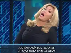 Norma Duval boca abierta