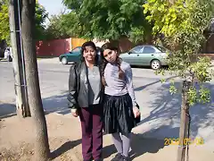 la nicole y su mam