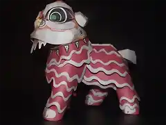 León Chino (Dark Papercraft) by Pendragón