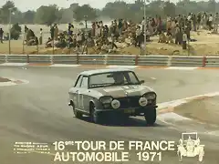 Peugeot 204 Coup - TdF'71