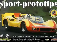 Cartell Sport-prototips - cursa 3