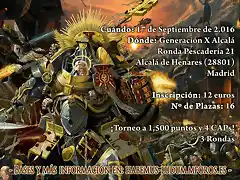 Cartel Torneo 40K_GenX_170916