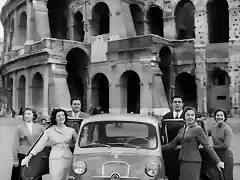 Rom - Fiat 600 Multipla, 1956