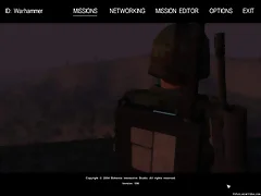 Menú de juego mostrando un Operador de Radio O_o! Menú de juego mostrando un Operador de Radio O_o!