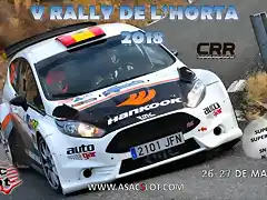 CARTEL V RALLY DE L`HORTA