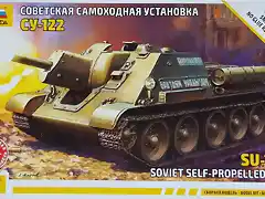 Zvezda - Su-122 - 1-72