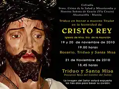 CARTEL CRISTO REY FORO