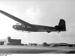 German DFS 230 glider over an Italian airfield 1943