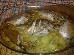 pescado al horno